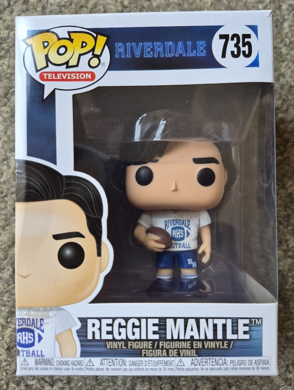 Funko Pop Vinyl Figure - Riverdale, Reggie Mantle - Television Edition (#735)